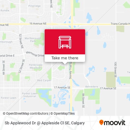 Sb Applewood Dr @ Appleside Cl SE map