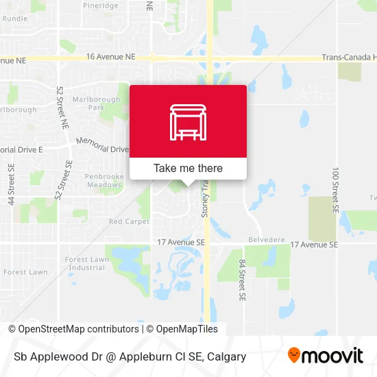 Sb Applewood Dr @ Appleburn Cl SE map