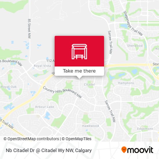 Nb Citadel Dr @ Citadel Wy NW plan