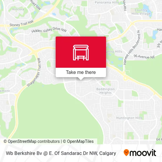 Wb Berkshire Bv @ E. Of Sandarac Dr NW map