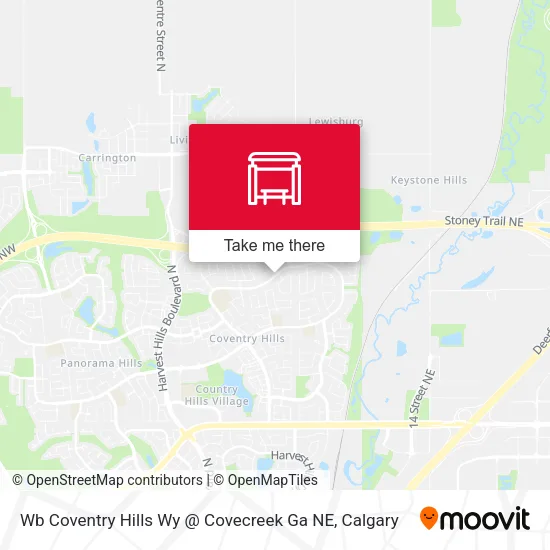 Wb Coventry Hills Wy @ Covecreek Ga NE map