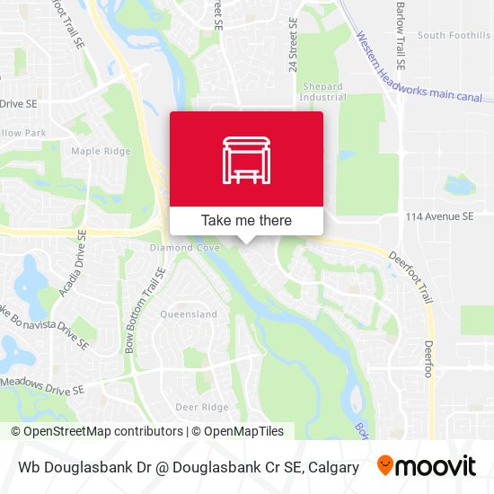 Wb Douglasbank Dr @ Douglasbank Cr SE map