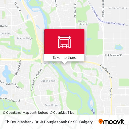 Eb Douglasbank Dr @ Douglasbank Cr SE map