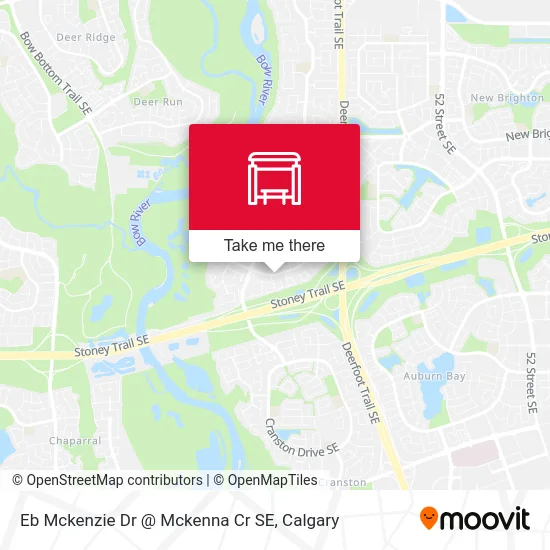 Eb Mckenzie Dr @ Mckenna Cr SE map