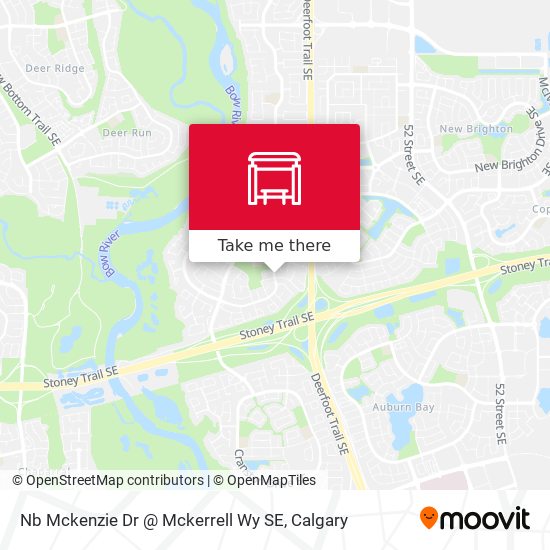 Nb  Mckenzie Dr @ Mckerrell Wy SE map