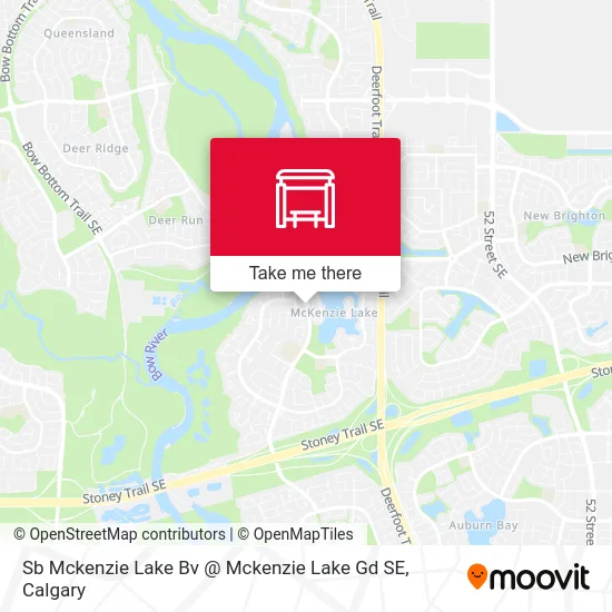 Sb Mckenzie Lake Bv @ Mckenzie Lake Gd SE map