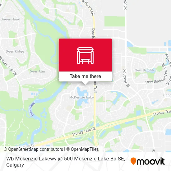 Wb Mckenzie Lakewy @ 500 Mckenzie Lake Ba SE map