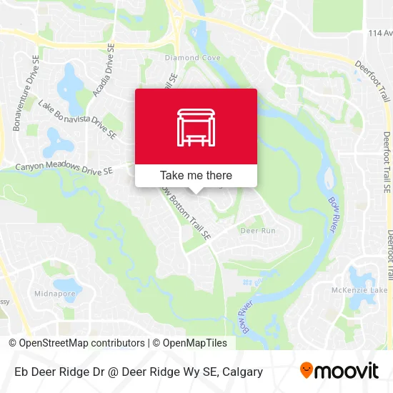Eb Deer Ridge Dr @ Deer Ridge Wy SE map