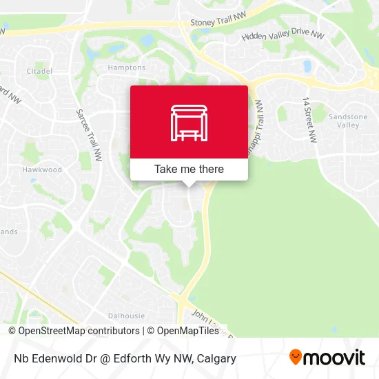 Nb Edenwold Dr @ Edforth Wy NW map