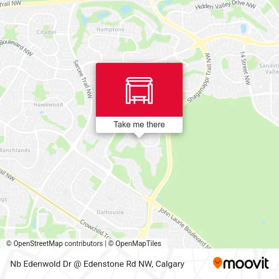 Nb Edenwold Dr @ Edenstone Rd NW map