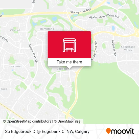 Sb Edgebrook Dr@ Edgebank Ci NW map