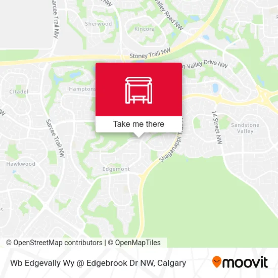 Wb Edgevally Wy @ Edgebrook Dr NW plan