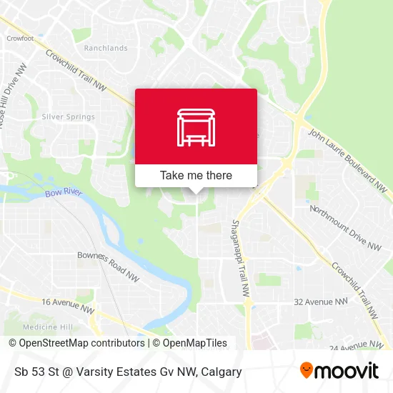 Sb 53 St @ Varsity Estates Gv NW map