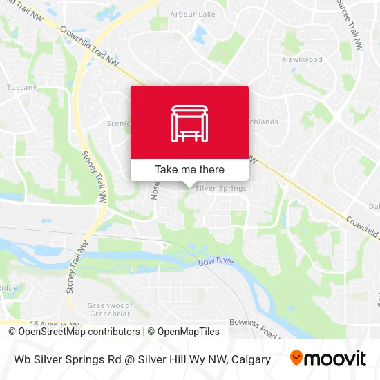 Wb Silver Springs Rd @ Silver Hill Wy NW map