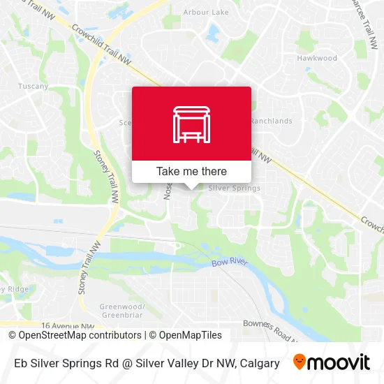 Eb Silver Springs Rd @ Silver Valley Dr NW map