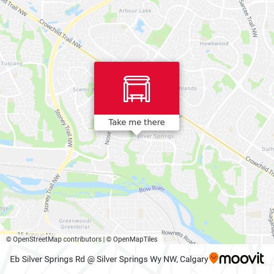 Eb Silver Springs Rd @ Silver Springs Wy NW map