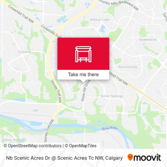 Nb Scenic Acres Dr @ Scenic Acres Tc NW map