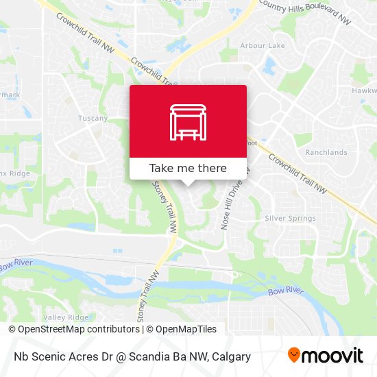 Nb Scenic Acres Dr @ Scandia Ba NW map