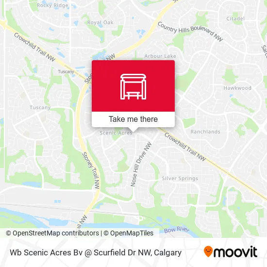 Wb Scenic Acres Bv @ Scurfield Dr NW map