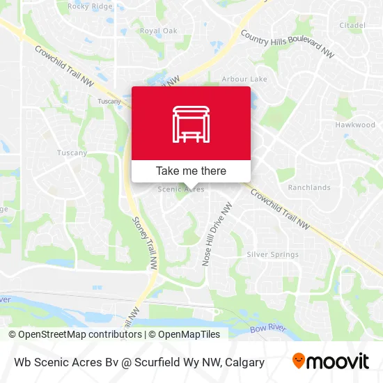 Wb Scenic Acres Bv @ Scurfield Wy NW map
