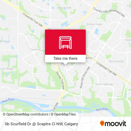 Sb Scurfield Dr @ Sceptre Cl NW map