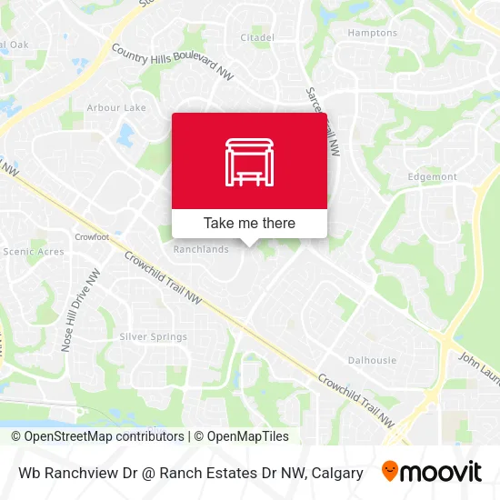 Wb Ranchview Dr @ Ranch Estates Dr NW map