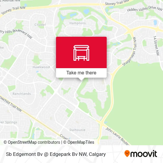 Sb Edgemont Bv @ Edgepark Bv NW map