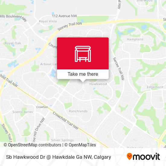 Sb Hawkwood Dr @ Hawkdale Ga NW map