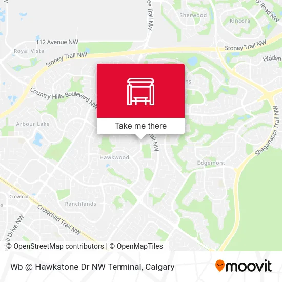 Wb @ Hawkstone Dr NW Terminal plan