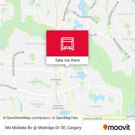 Wb Midlake Bv @ Midridge Dr SE map