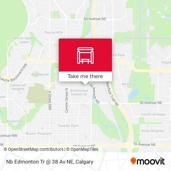 Nb Edmonton Tr @ 38 Av NE plan