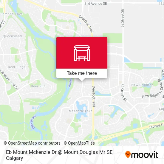 Eb Mount Mckenzie Dr @ Mount Douglas Mr SE map