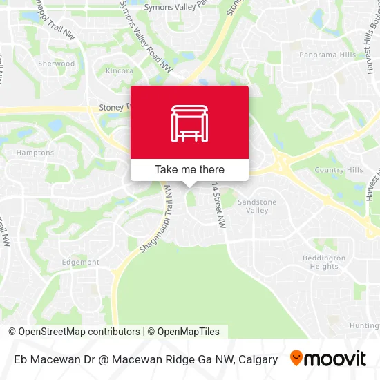 Eb Macewan Dr @ Macewan Ridge Ga NW map