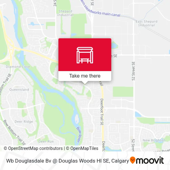 Wb Douglasdale Bv @ Douglas Woods Hl SE map