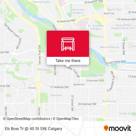 Eb Bow Tr @ 40 St SW plan