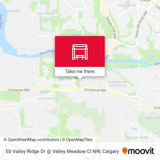 Eb Valley Ridge Dr @ Valley Meadow Cl NW map
