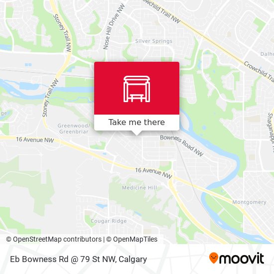 Eb Bowness Rd @ 79 St NW map