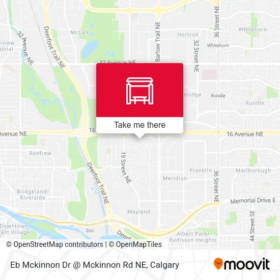 Eb Mckinnon Dr @ Mckinnon Rd NE map