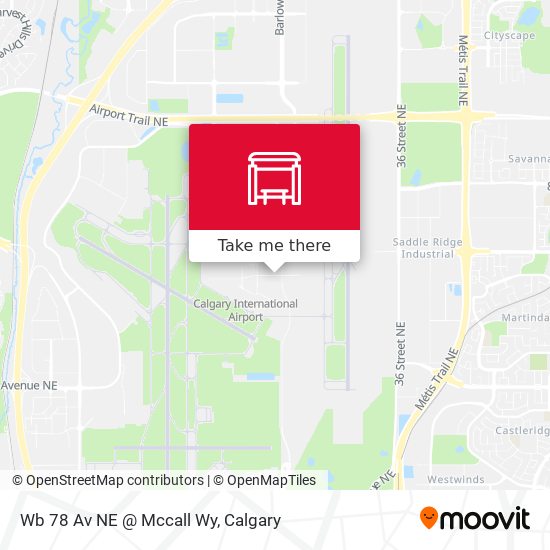 Wb 78 Av NE @ Mccall Wy map