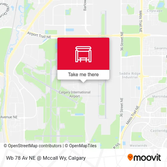 Wb 78 Av NE @ Mccall Wy map