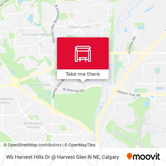 Wb Harvest Hills Dr @ Harvest Glen Ri NE map