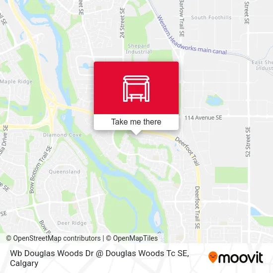 Wb Douglas Woods Dr @ Douglas Woods Tc SE map