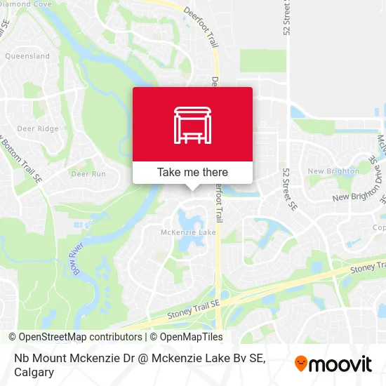 Nb Mount Mckenzie Dr @ Mckenzie Lake Bv SE map