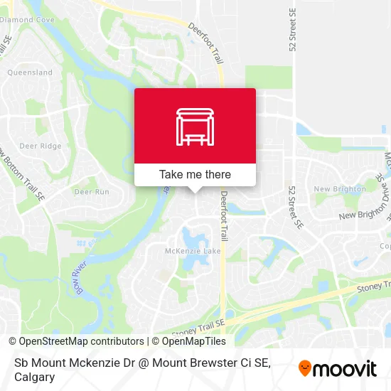 Sb Mount Mckenzie Dr @ Mount Brewster Ci SE map