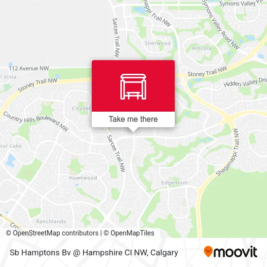 Sb Hamptons Bv @ Hampshire Cl NW map