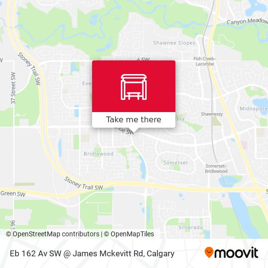 Eb 162 Av SW @ James Mckevitt Rd map