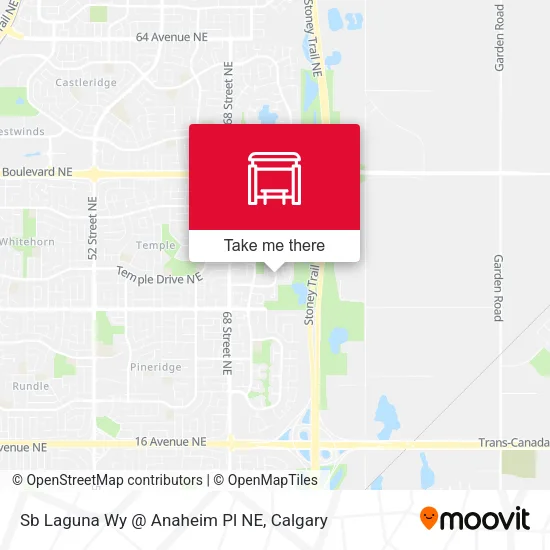 Sb Laguna Wy @ Anaheim Pl NE map