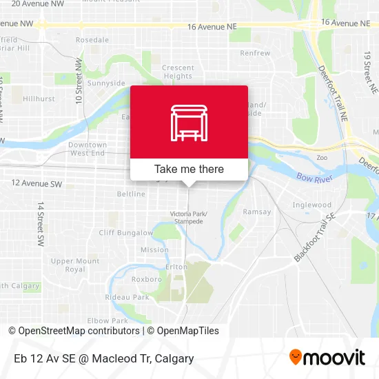 Eb 12 Av SE @ Macleod Tr plan