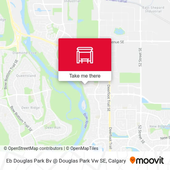 Eb  Douglas Park Bv @ Douglas Park Vw SE map