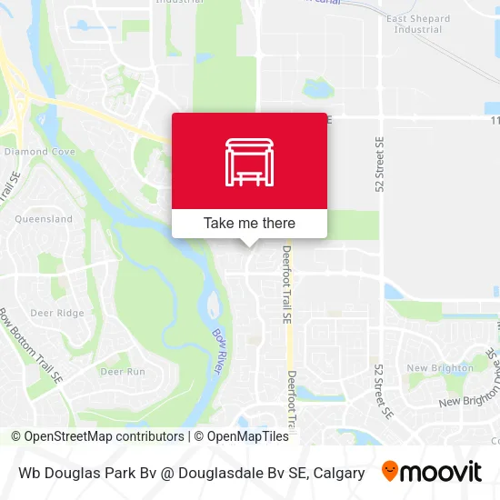 Wb  Douglas Park Bv @ Douglasdale Bv SE map